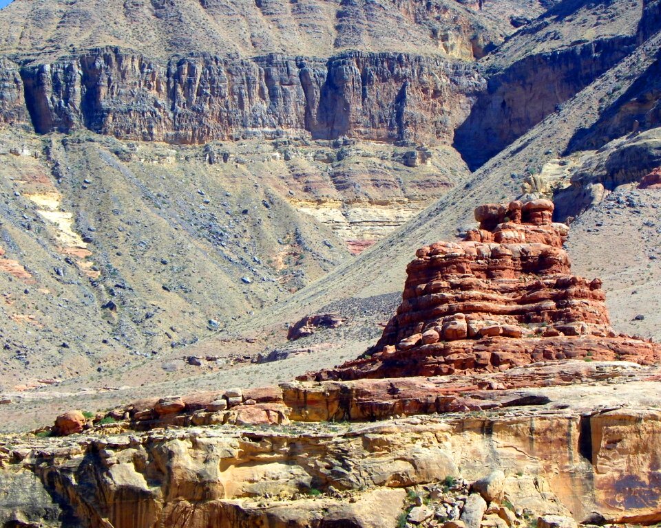 Landscape desert nature