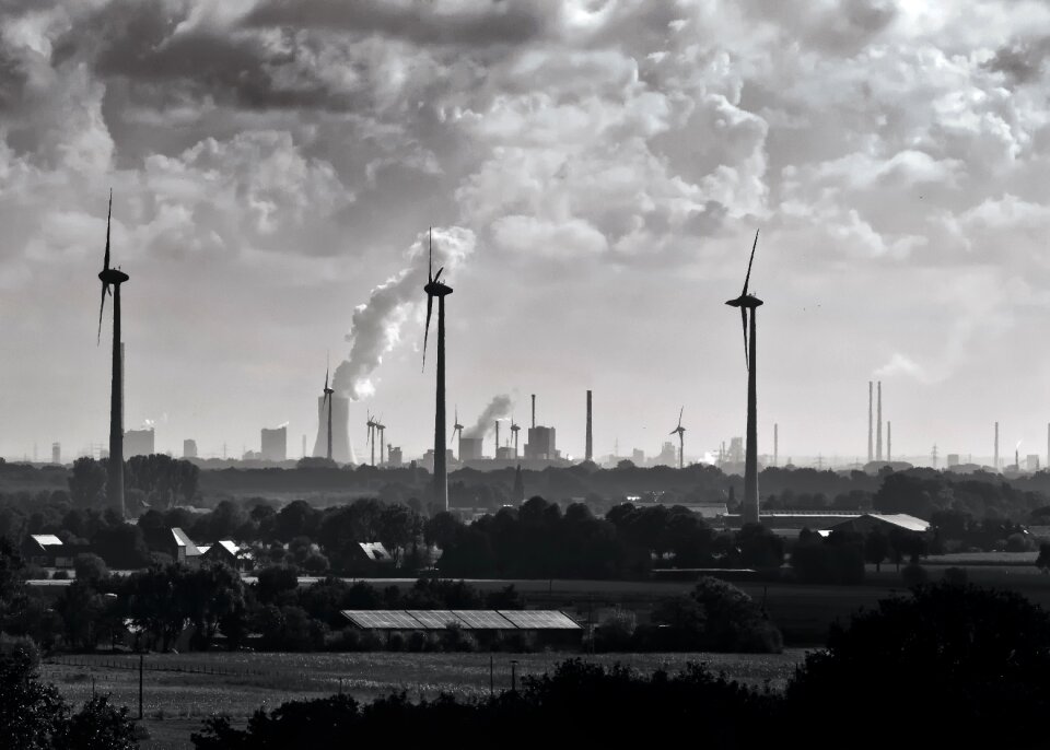 Exhaust gases environment pollution