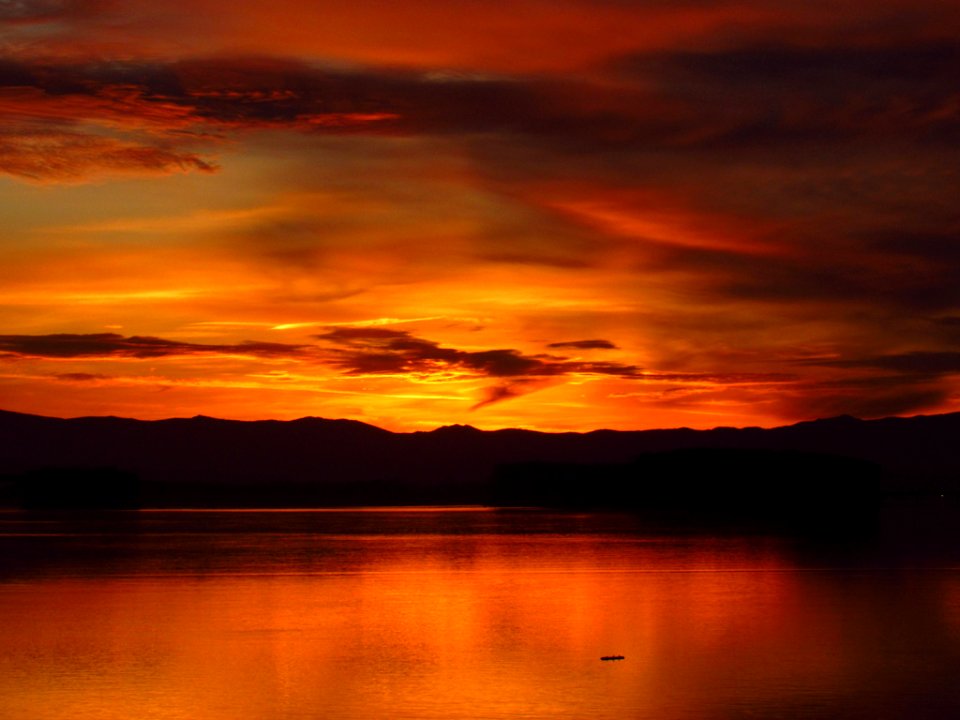 Sunrise at Columbia River