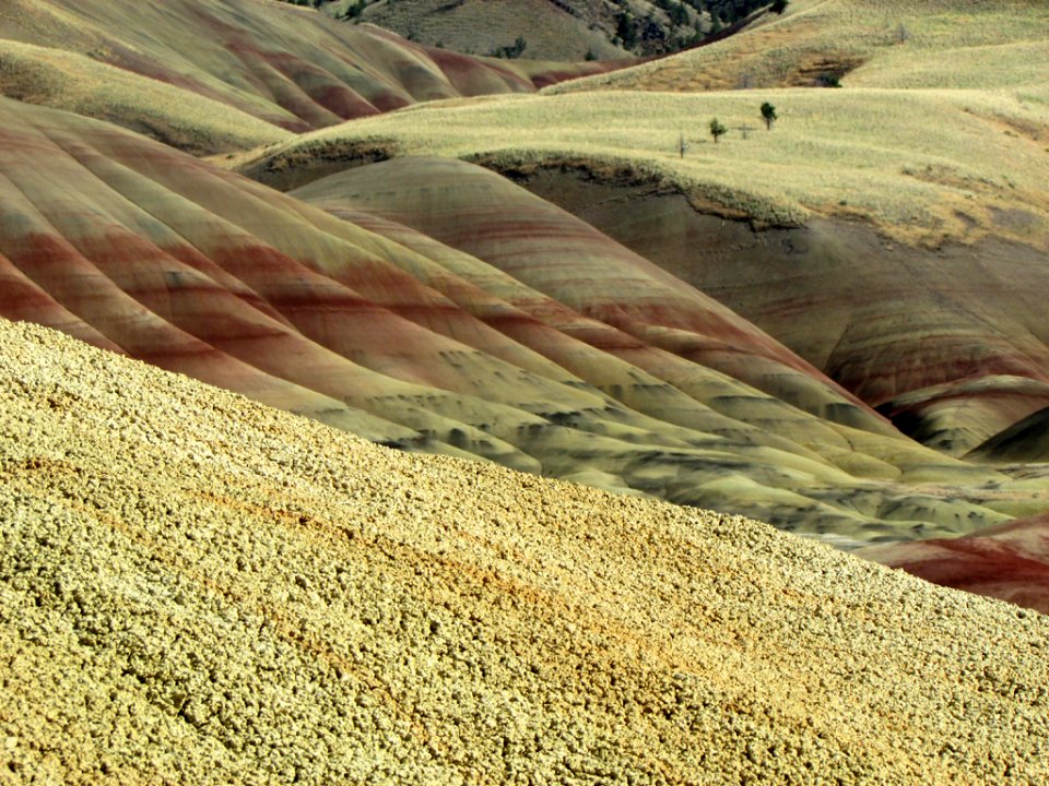 Painted Hills Unit at John Day Fossil Beds NM in Oregon