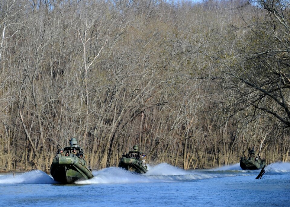 Navy battle river