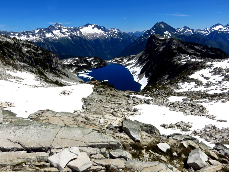Hidden Lake at North Cascades NP in WA