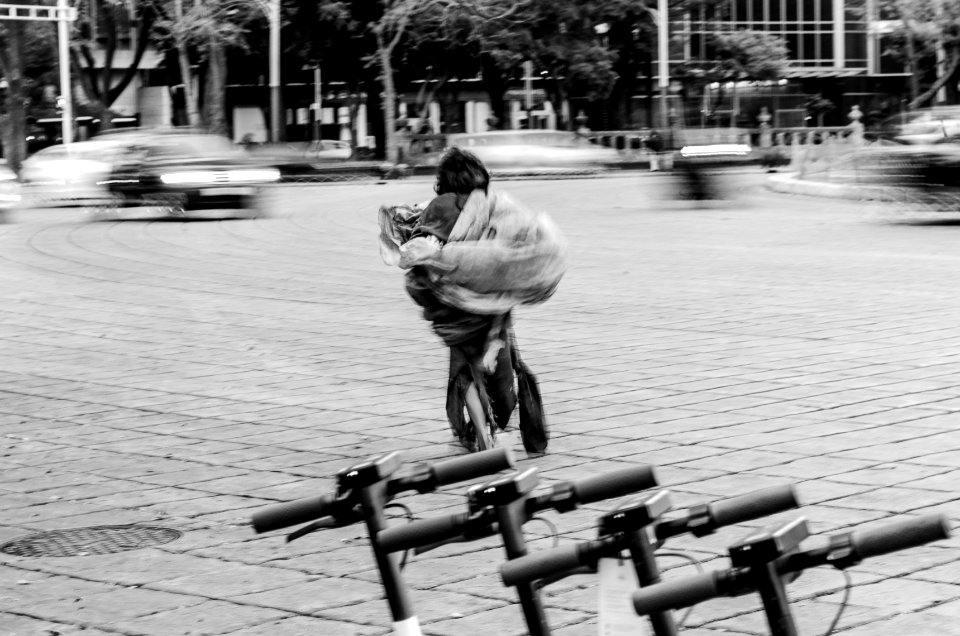Homeless in México