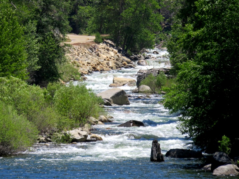 Kings River at Kings Canyon NP in CA