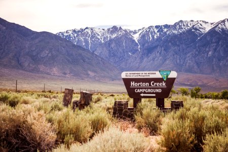 Horton Creek sign