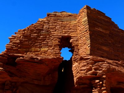 Wukoki Pueblo Ruin at Wupatki NM in AZ