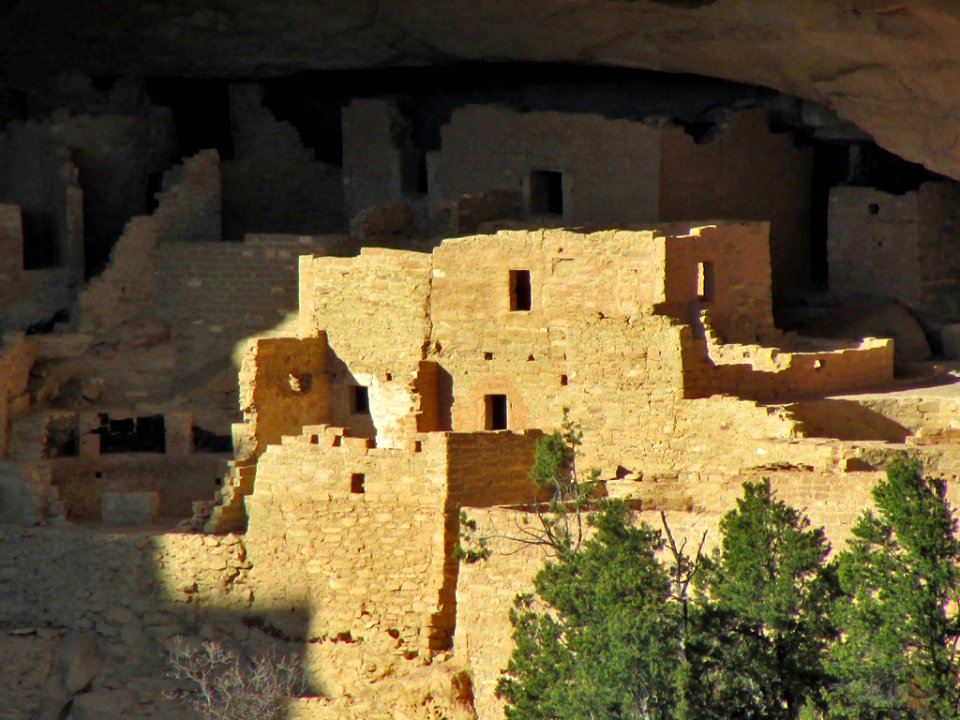 Cliff Palace at Mesa Verda NP in CO
