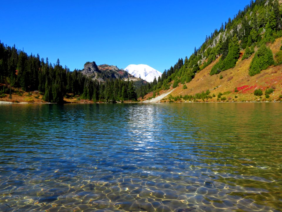 Tatoosh Lakes at Tatoosh Ridge in WA