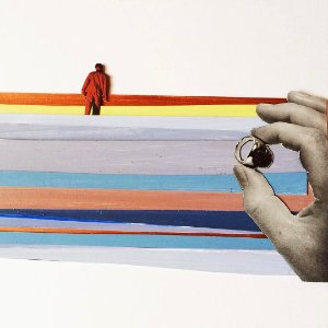Planes de verano #154: Proyecto Puentes. Collages de ida y vuelta.  Con obra de Raúl Gil  #proyectopuentes #Expo #collage