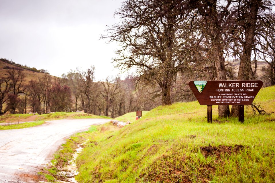 Walker Ridge - Indian Valley Entrance Sign