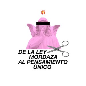 Silencio. De la ley mordaza al pensamiento único.  Sin pasar por  la libertad de expresión #losdiascontados #leymordaza #collage #fabacollagemag