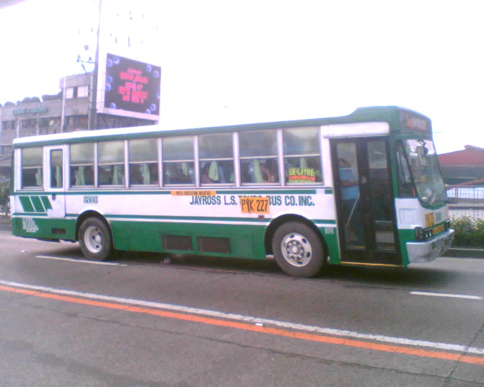 Jayross Lucky Seven Tours Bus Co. Inc. 8808