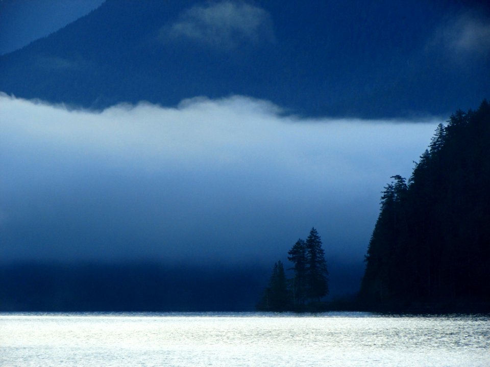 Lake Crescent at Olympic NP in WA