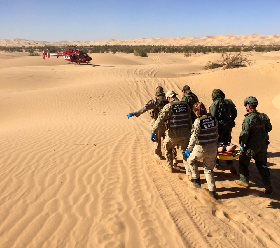 BLM Park Rangers in Action