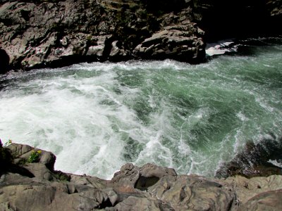 Moulton Falls Park at Lewis River in WA