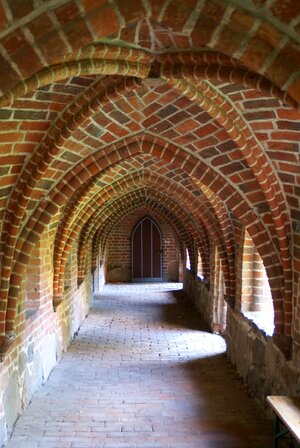 Vault abbey architecture photo