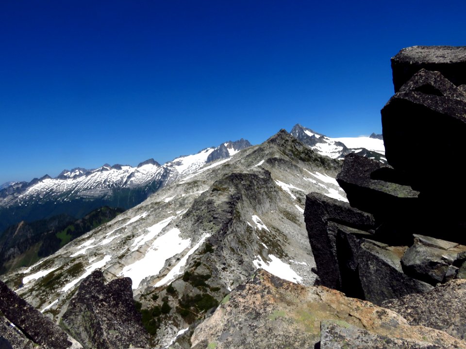 Hidden Lake Trail at North Cascades NP in WA