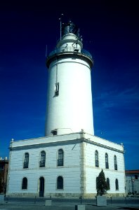 Malaga lighthouse photo