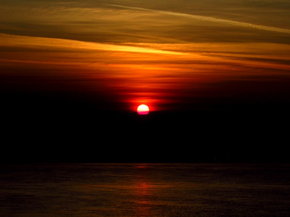 Sunrise at Columbia River