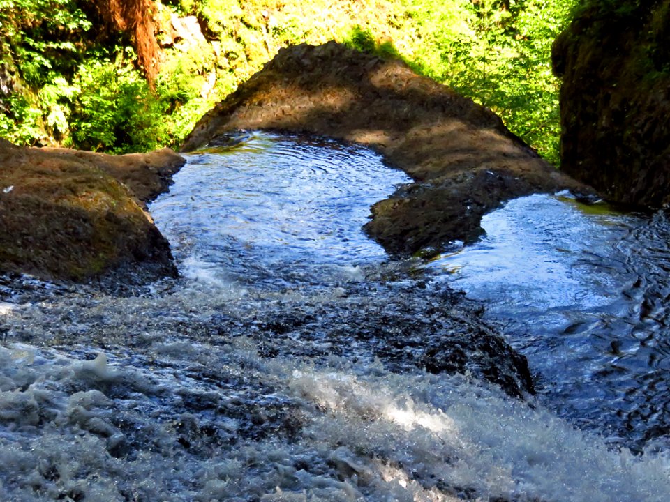 Oneonta Creek at Columbia River Gorge in Oregon