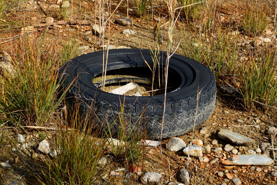 Garbage rubber auto