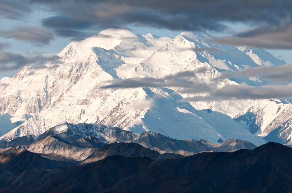 Peak alaska landscape