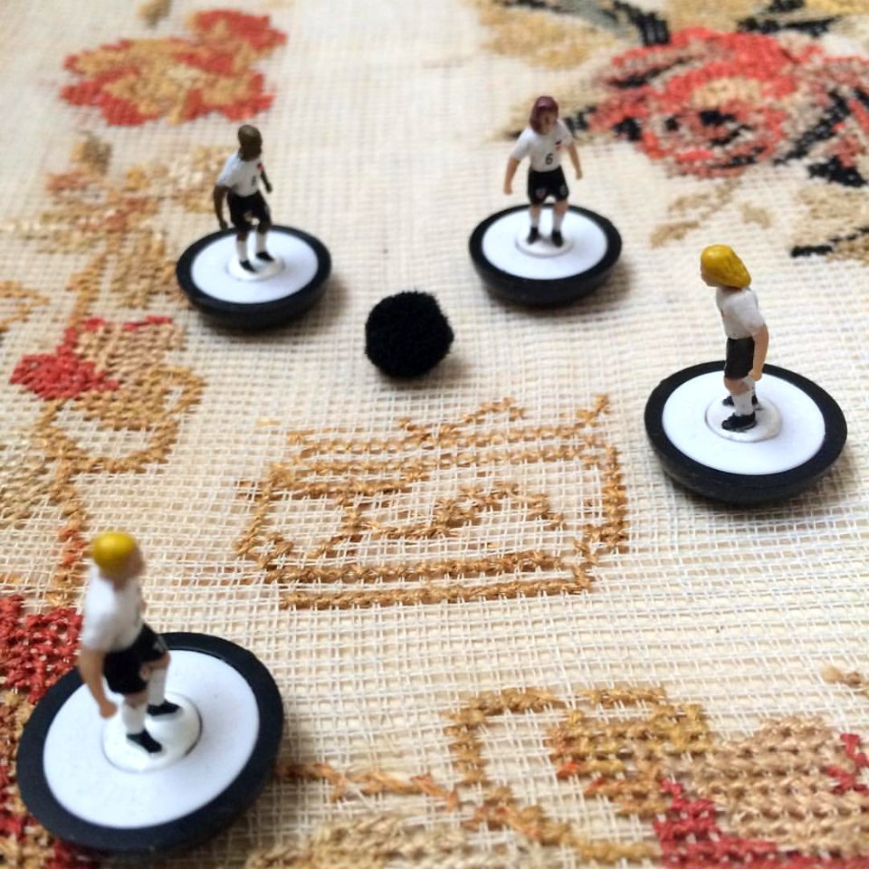 Jugones #subbuteo #tapetes