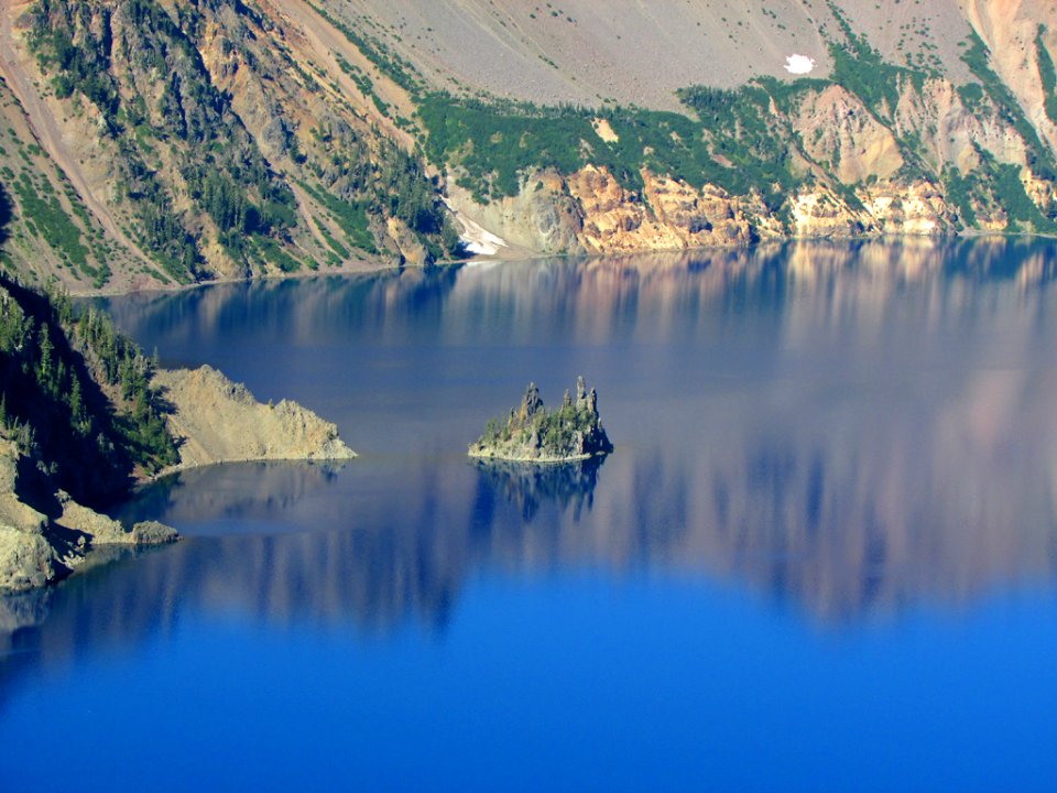 Phantom Ship at Crater Lake NP in OR