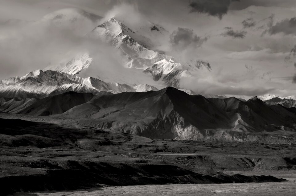 Glacier landscape scenic