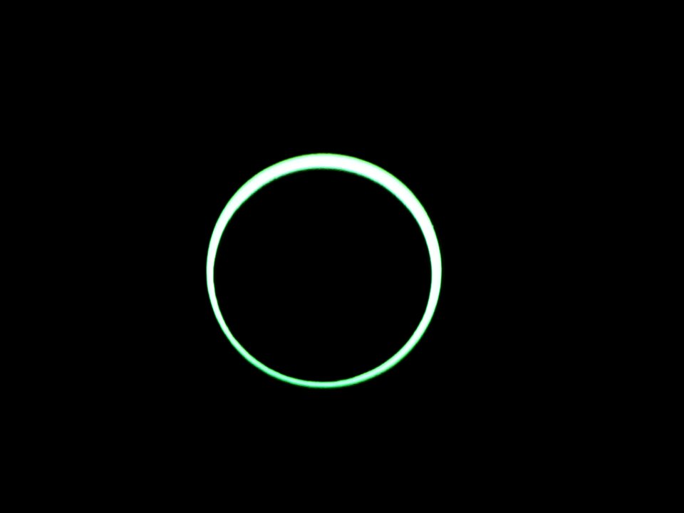 Solar Eclipse at Monument Valley in UT 5/20/12