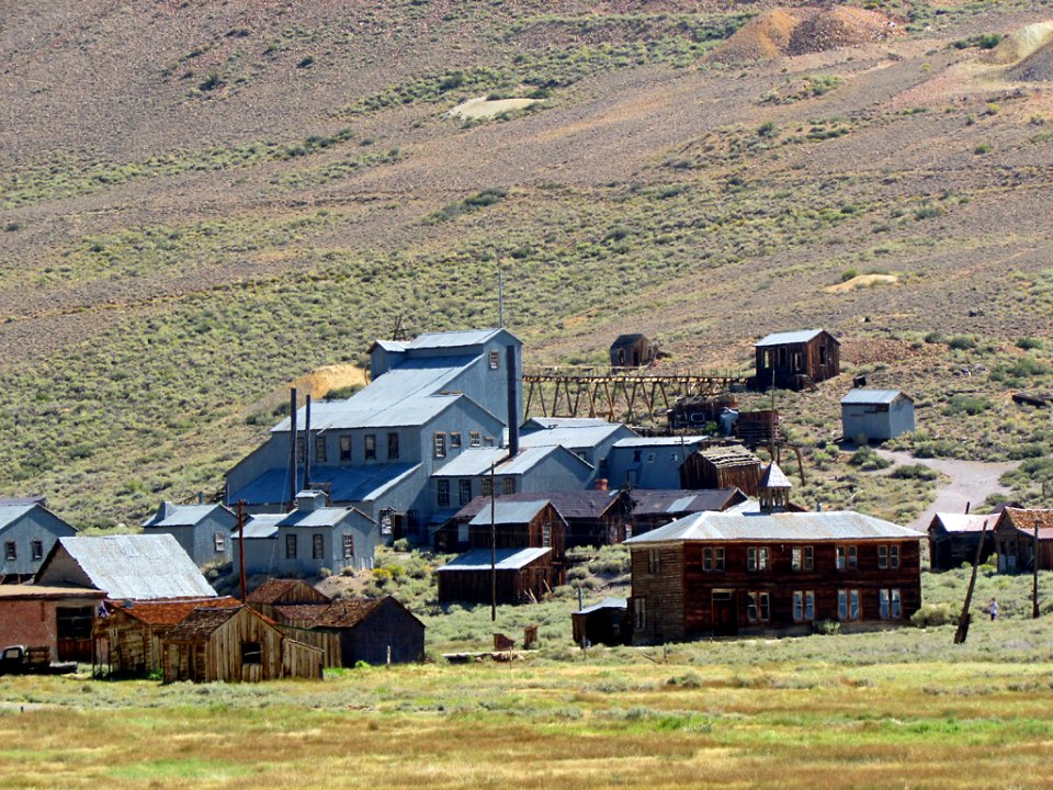 Standard Mine at Bodie Ghost Town in CA