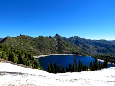 St. Helens Lake at Mt. Margaret Backcountry in WA