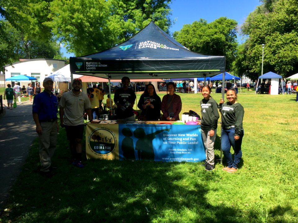 Every Kid in a Park at 2016 Earth Day Event at Southside Park Sacramento, California