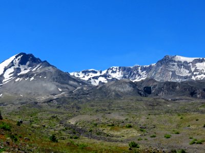 Loowit Falls Hike at Mt. St. Helens NM in Washington photo