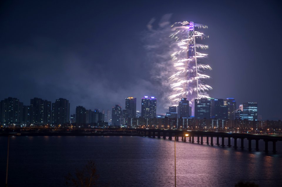 Lotte Tower Firework