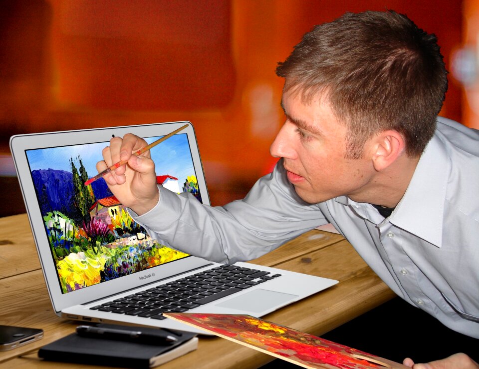 Technology creative artistic