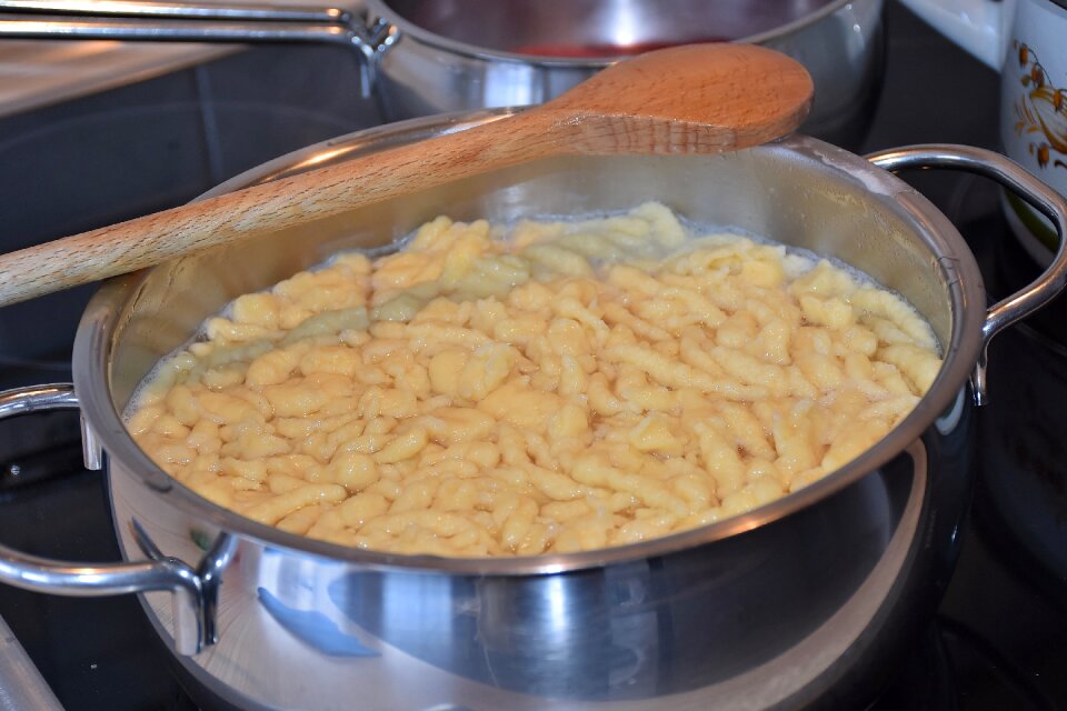 Spätzle dough flour egg