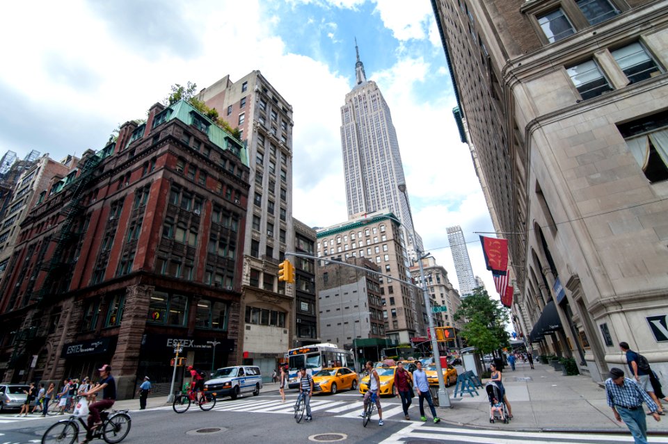 Empire State Building from 30st Street