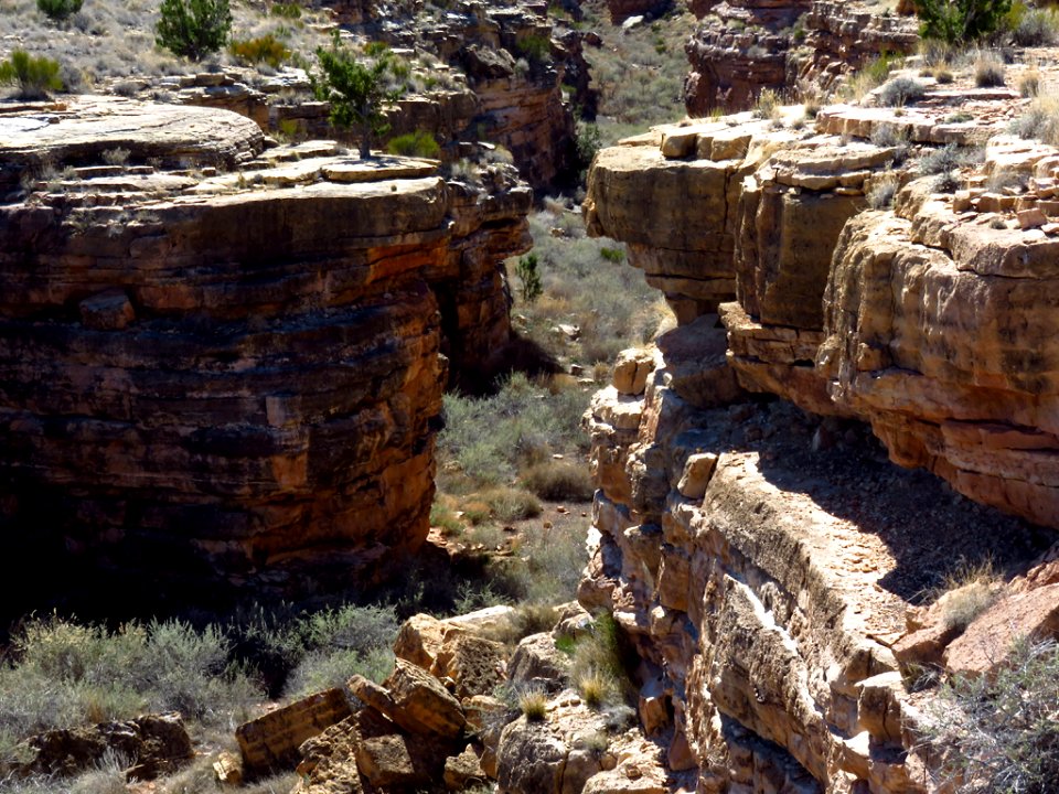 Lomaki Pueblo Ruin at Wupatki NM in AZ