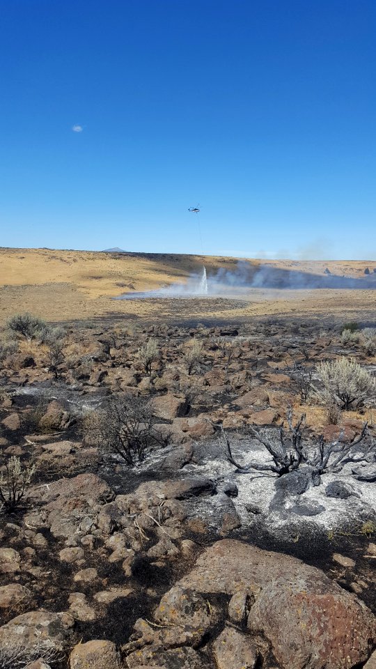 R4 Fire in Eagle Lake Field Office