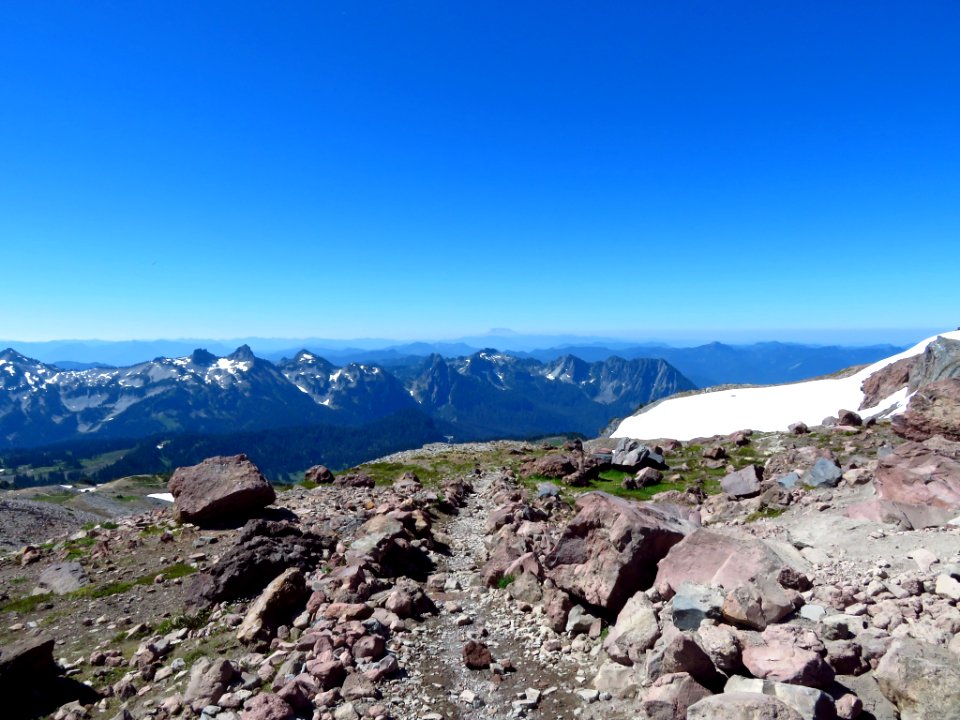 Skyline Trail at Mt. Rainier NP in WA