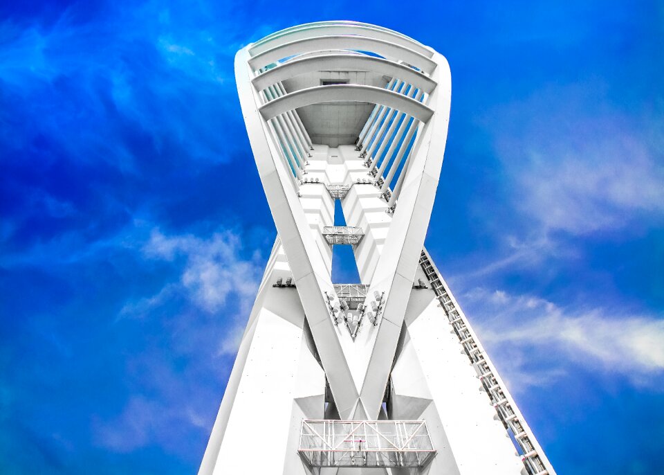 Portsmouth spinakker tower building