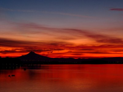 Sunrise at Columbia River 12/9/17