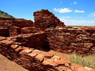 Citadel Ruin at Wupatki NM in Arizona photo