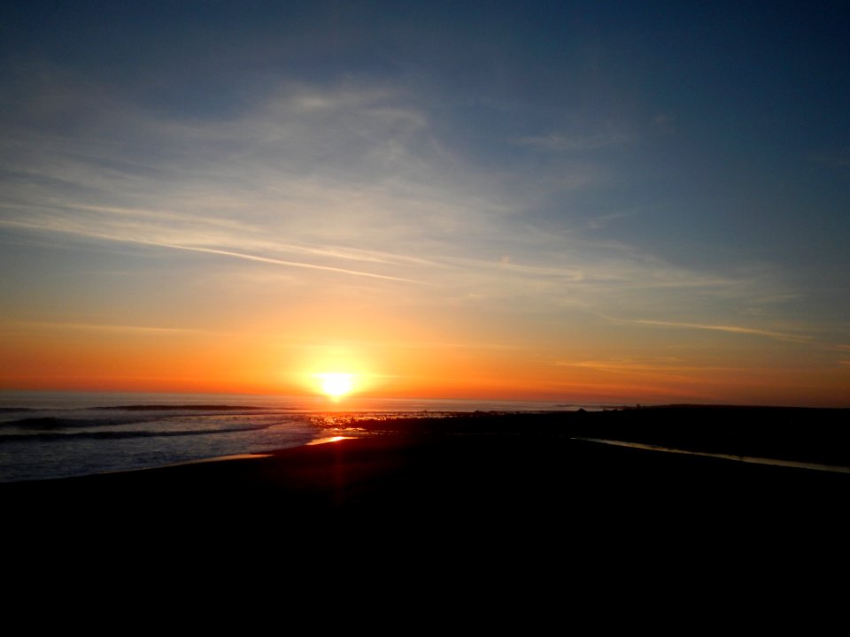 Sunset over Big Flat Creek  - Justin R Robbins (BLM)