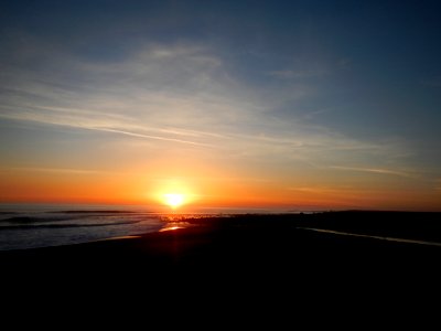 Sunset over Big Flat Creek  - Justin R Robbins (BLM)