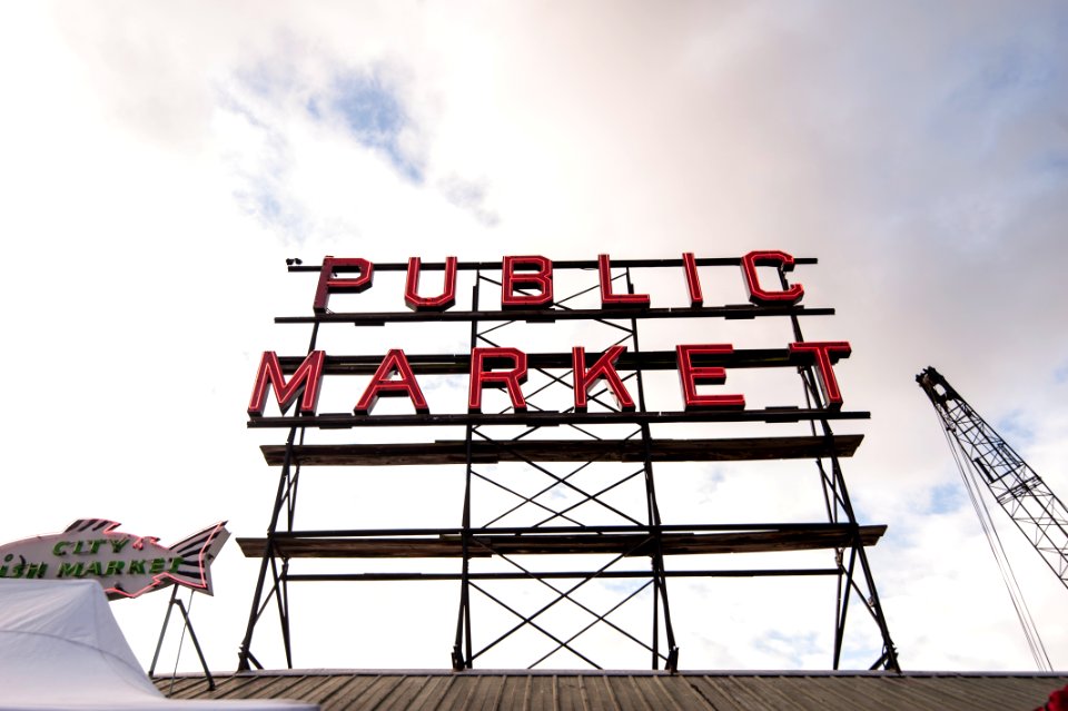 Pike Market Place in Seattle, Washington.