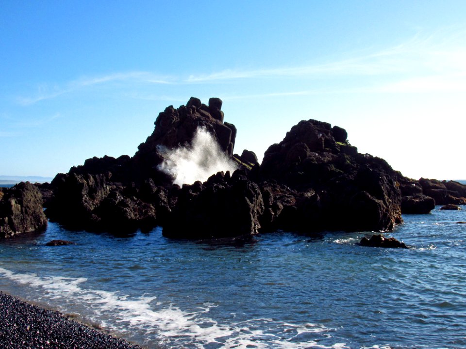Cobble Beach at Yaquina Head in OR