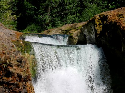 Lower Lewis River Falls in WA