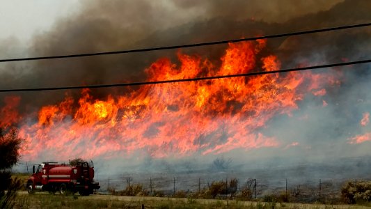 WINNER: Border 3 Fire in Palm Springs-South Coast Field Office photo